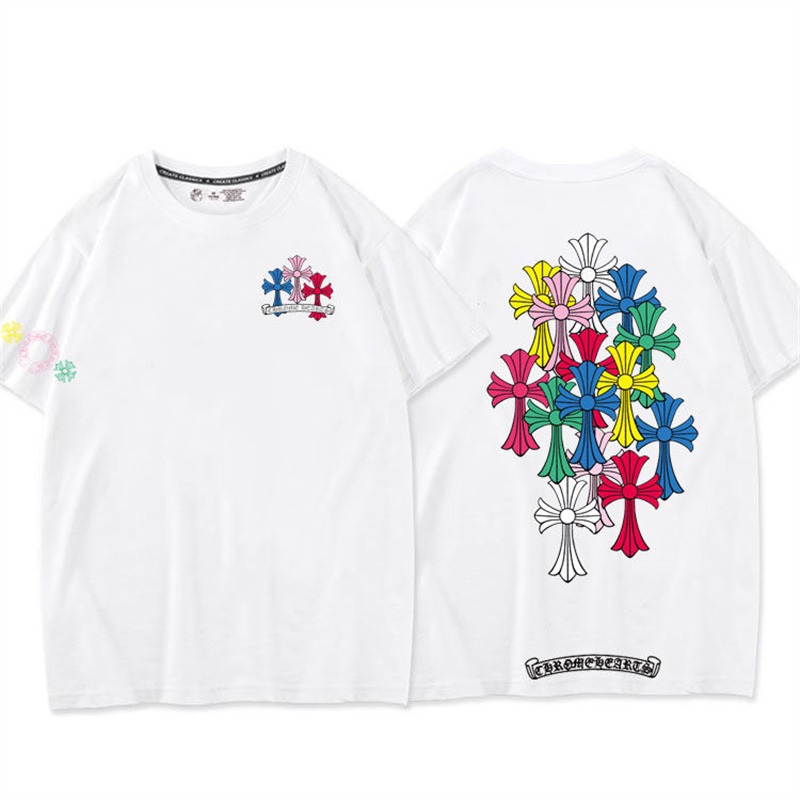 クロムハーツtシャツハイブランドコットン肌に優しい