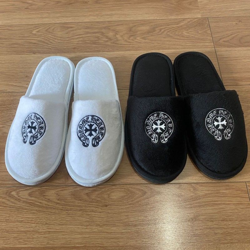 クロムハーツもこもこスリッパ 室内用