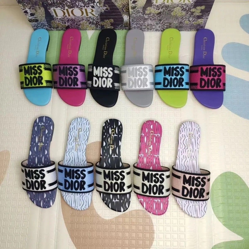 ブランド Diorフラットスリッパ