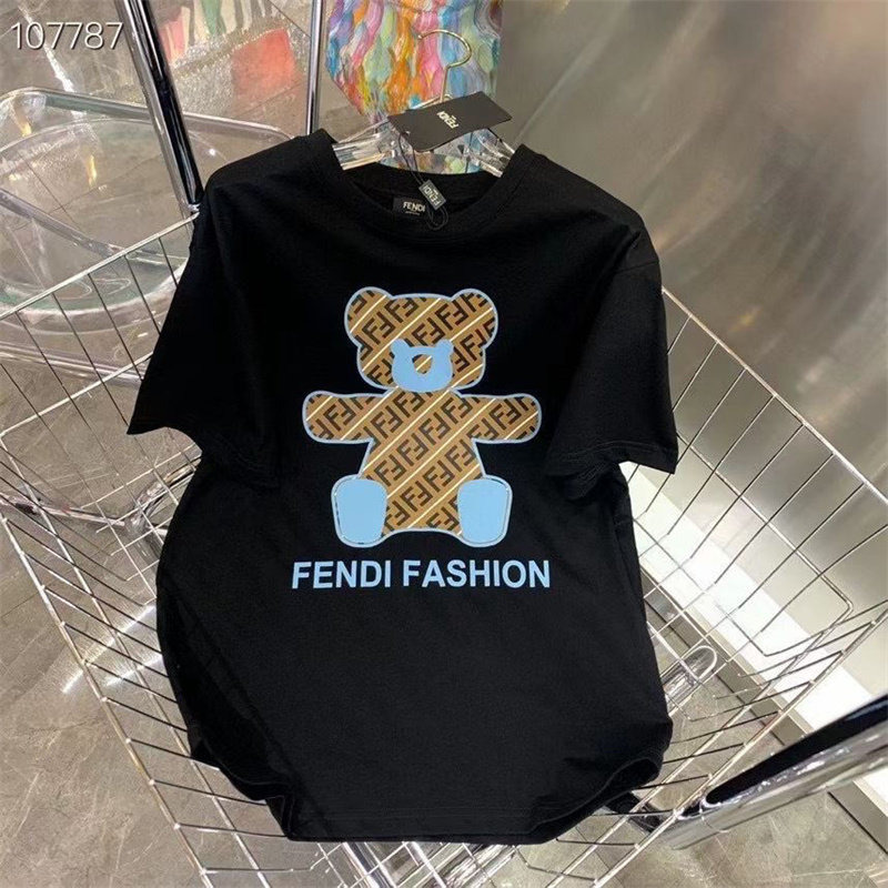 ハイブランドFENDI半袖tシャツレディースメンズ