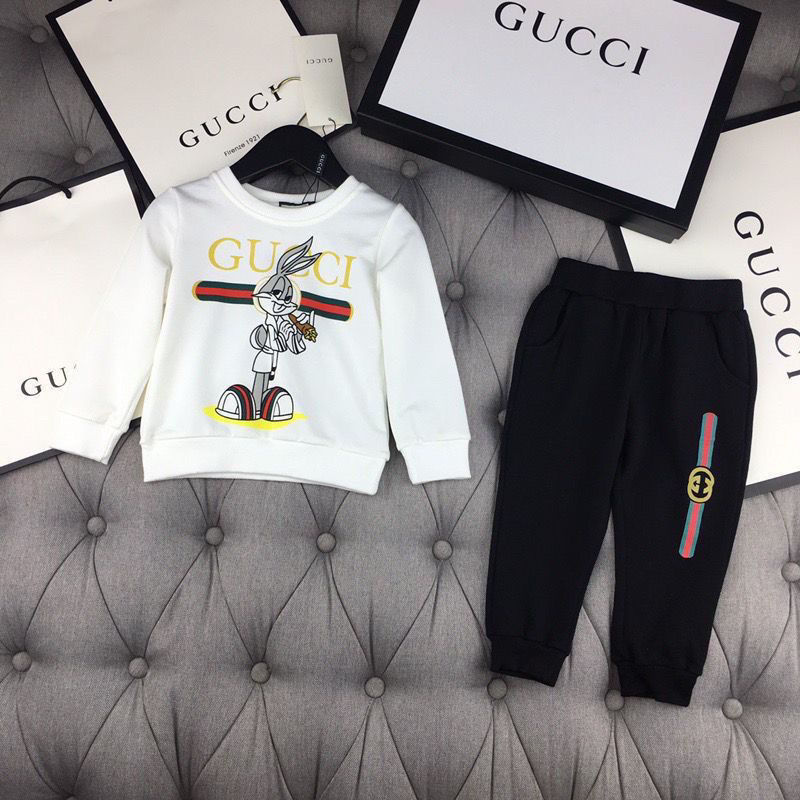 グッチ キッズ パーカー パンツ 上下セット Gucci かわいい 長袖 プルオーバー