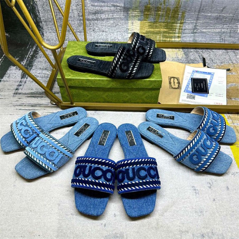 Gucci ハイブランド夏スリッパ