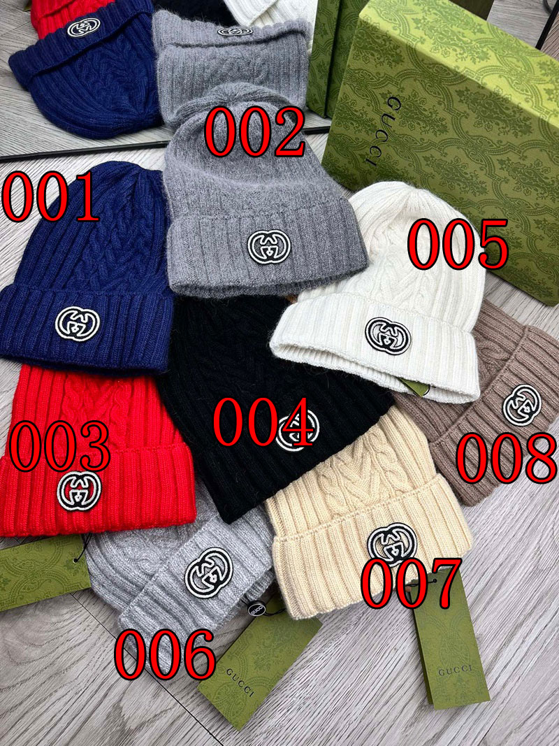 グッチニット帽 メンズ
