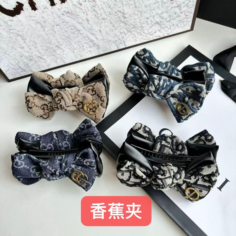 グッチGucci リボンクリップ Dior バンスクリップ ヘア飾り 高品質