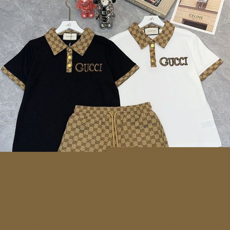 グッチ女の子ポロシャツ