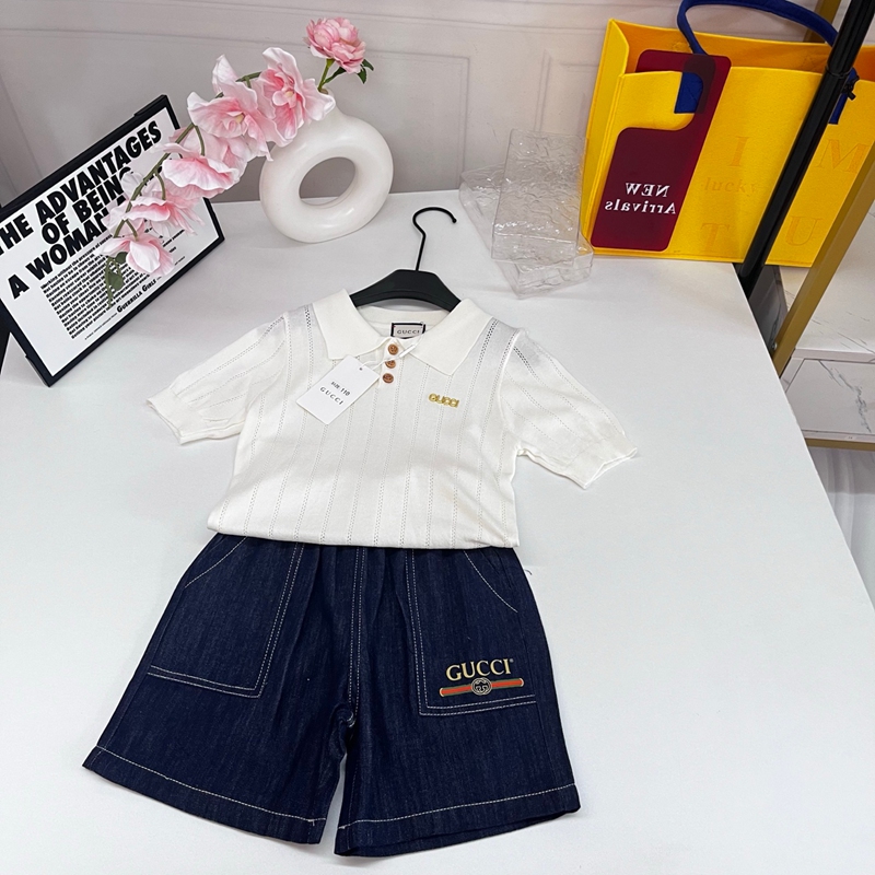 Gucci キッズデニムパンツ