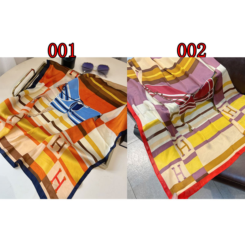 エルメスブランドパロディスカーフ レディース