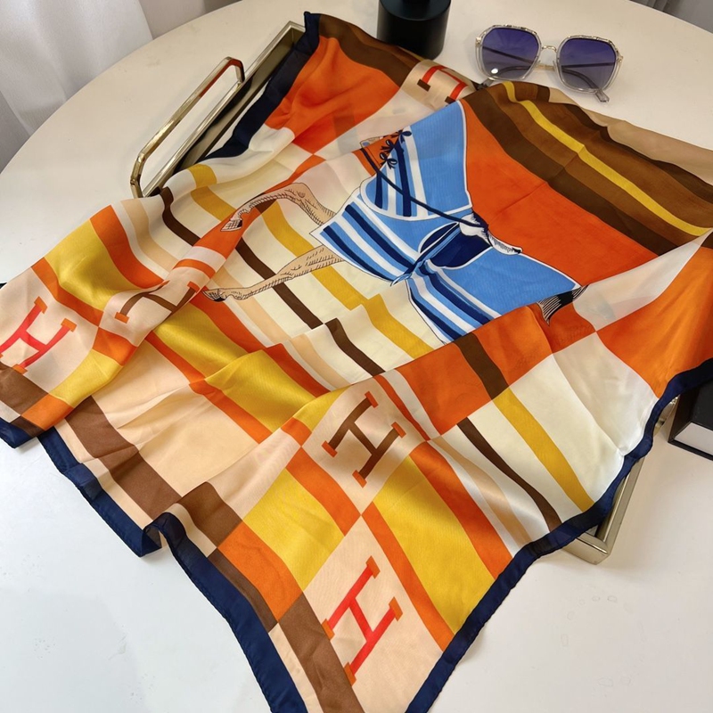 Hermes正方形 ストール