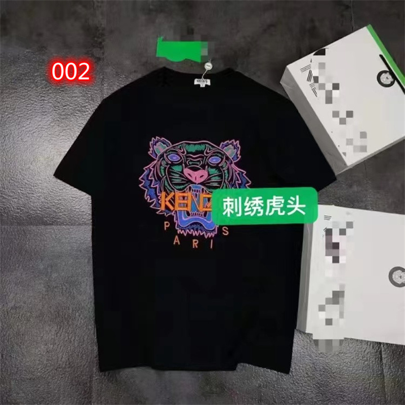 ケンゾー半袖tシャツハイブランド純綿ゆったり