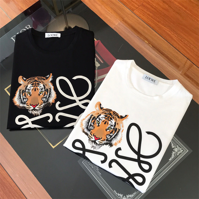 ロエベtシャツハイブランドLoewe 春夏 純綿