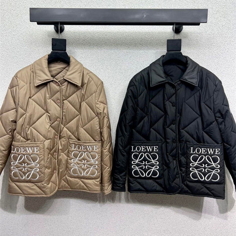 LOEWE ハイブランド中綿コート