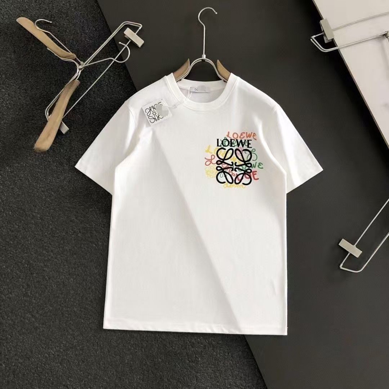 ブランドLOEWEペア揃いtシャツ