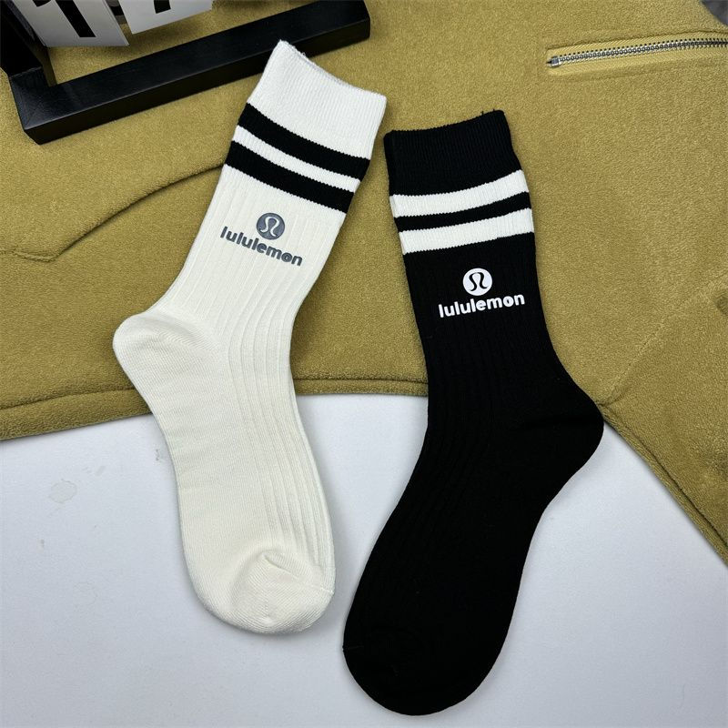 lululemon コットンソックス 