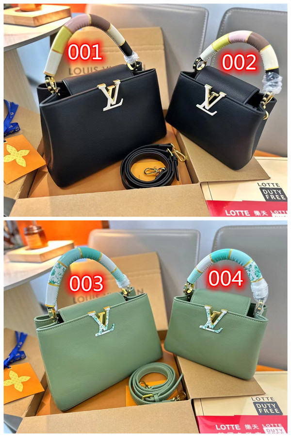 ルイヴィトンハンドバッグブランドlouis vuitton レザー製