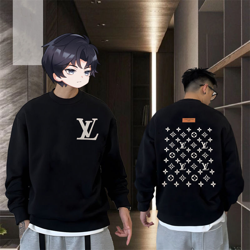 ブランドlv トレーナー裏起毛