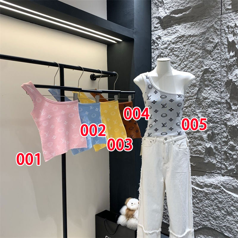 ルイヴィトンショート丈タンクトップ
