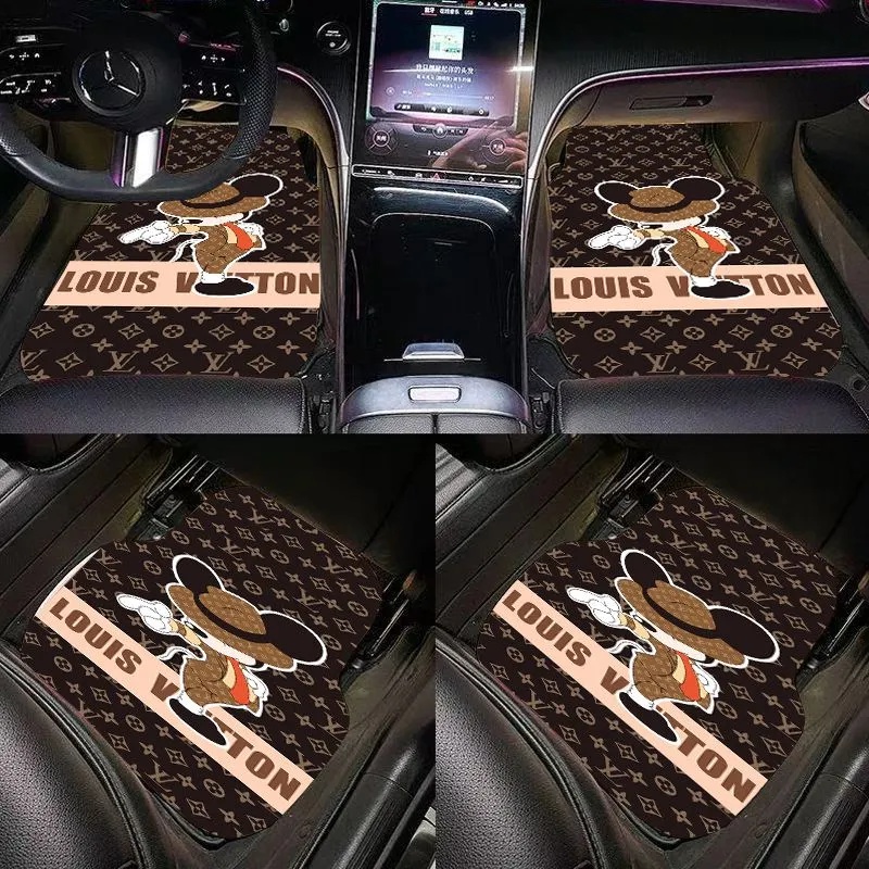 ルイヴィトン車用フロアマット 雰囲気