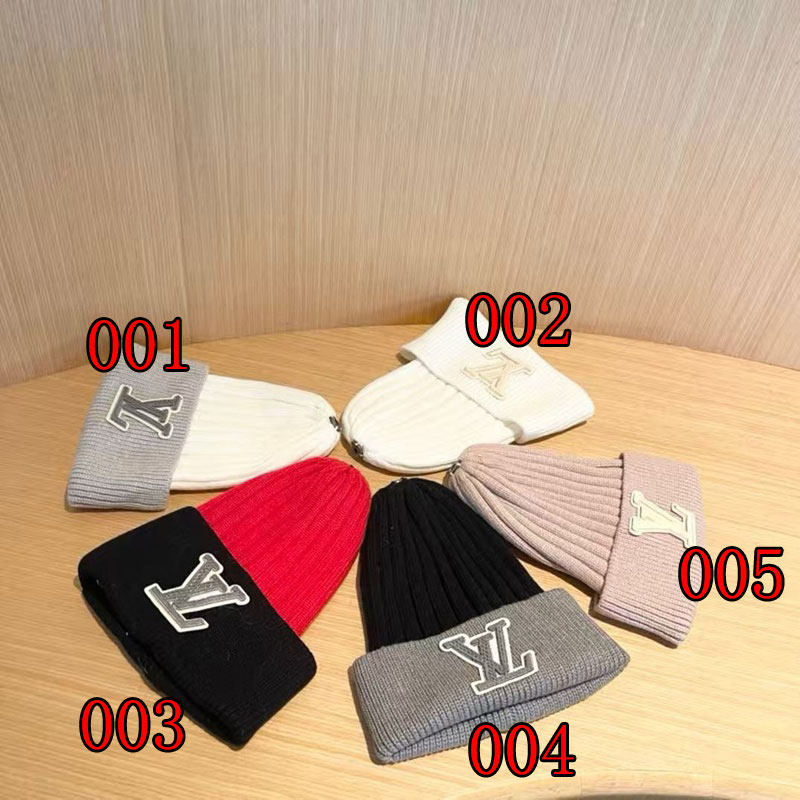 ルイヴィトンニット帽