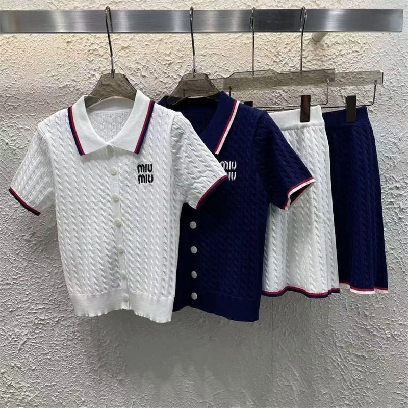ハイブランド MiuMiuニットドレス