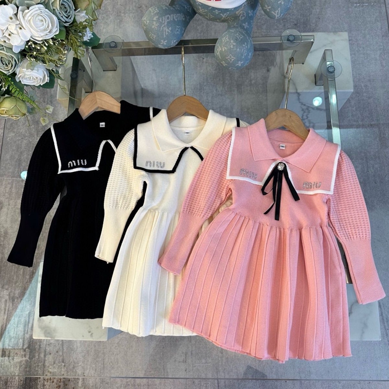 MiuMiu子供ニットワンピース