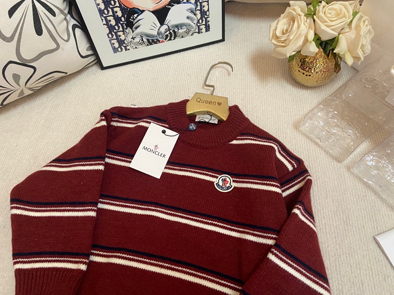 モンクレールキッズリブニット 着心地よい