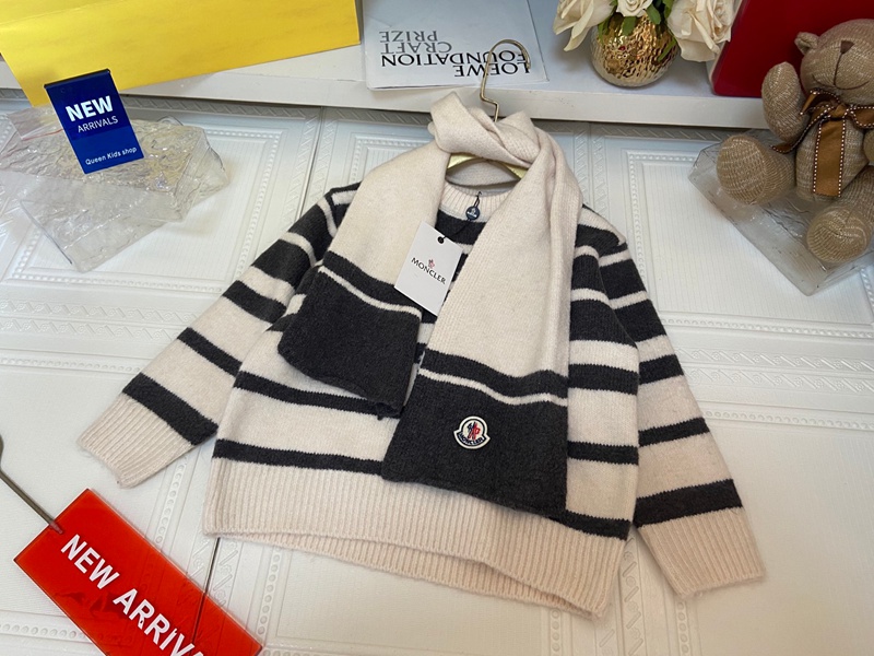 Moncler 男女兼用ベビーニットセーター