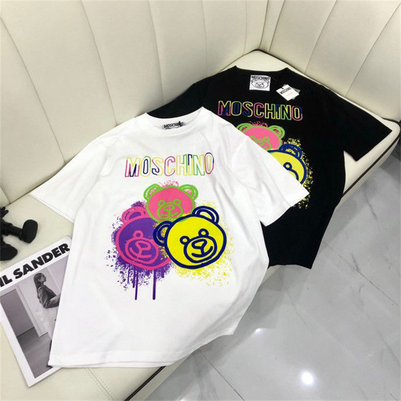 モスキーノブランドtシャツ かわいい 半袖 tシャツ上着