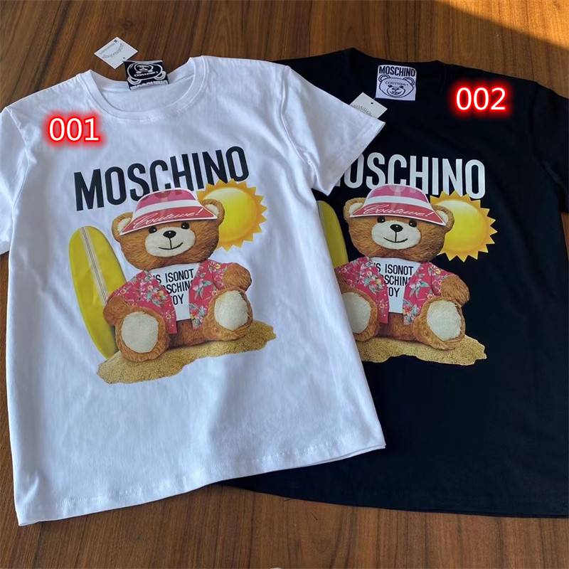 モスキーノブランドtシャツ かわいいクマ柄