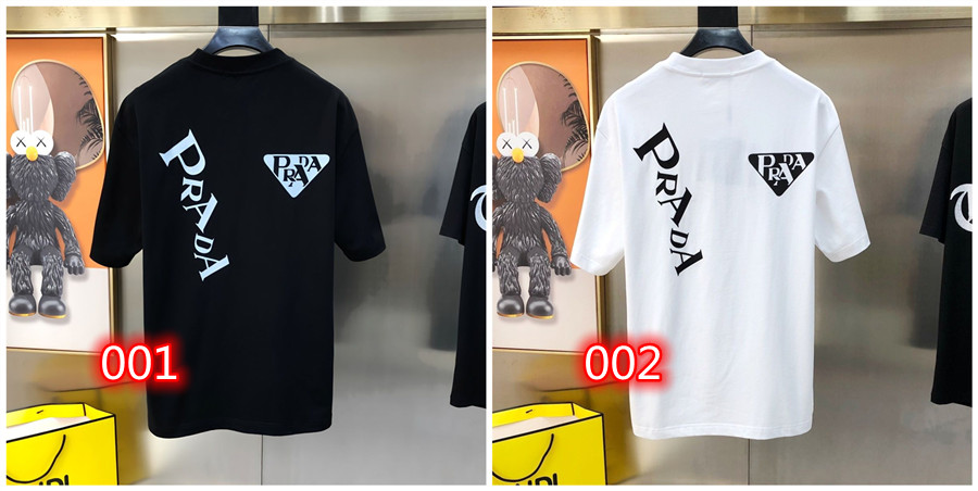 プラダ ブランドtシャツ Prada 夏 オーバーサイズ 