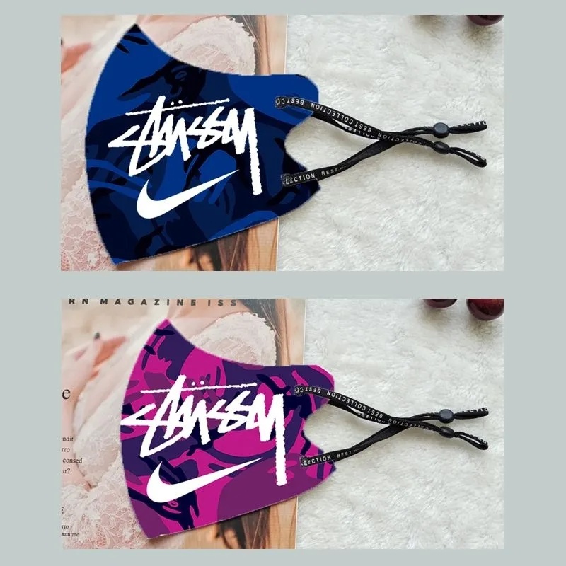 Stussy洗えるマスクブランド