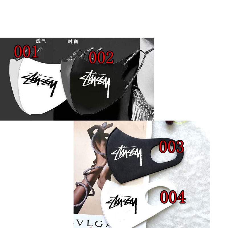 ブランドステューシー布マスク