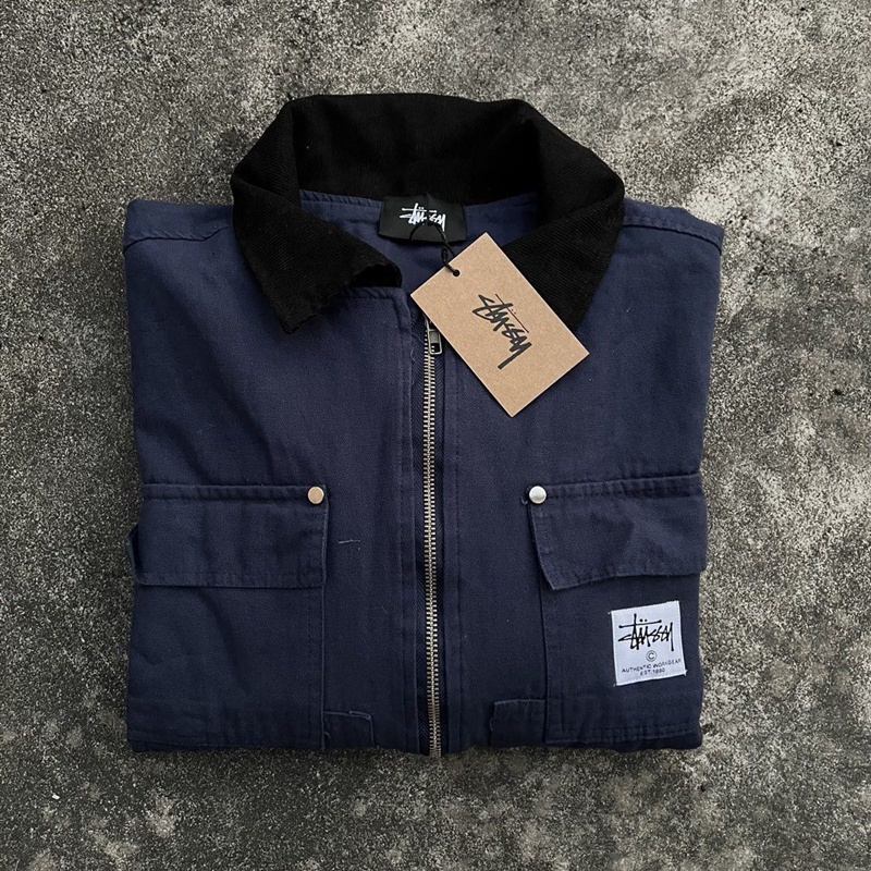 ブランドステューシー上着ゆったり