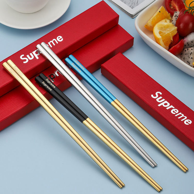 シュプリーム× たち吉 箸 chopstick set 黒