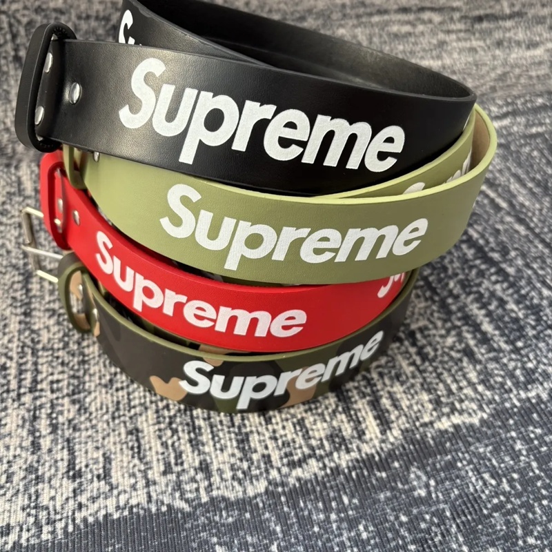Supreme革ベルト メンズ