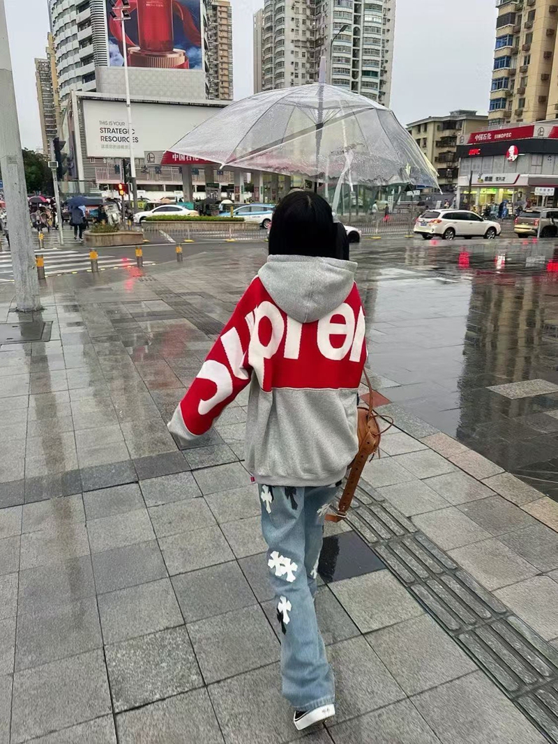シュプリームブランドパーカー 裏起毛 