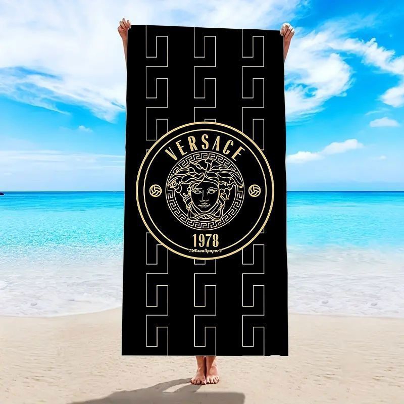 Versaceビーチタオル軽量機能性タオル 