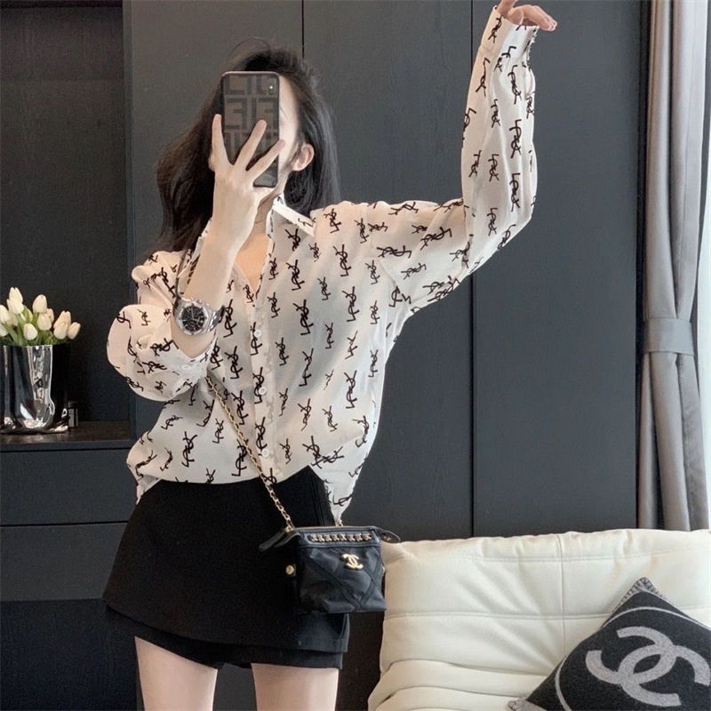 Ysl 長袖シャツ