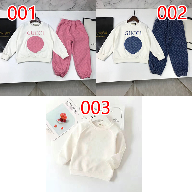 グッチブランドパーカー子供服シンプル